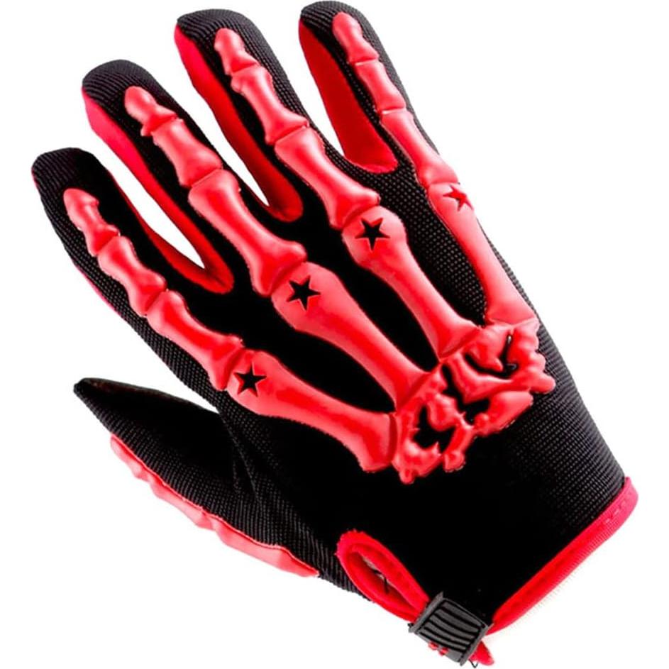 Casco Infantil WOW HKY-B15 + Guantes MX + Talla S