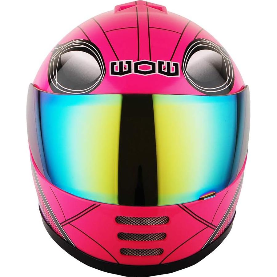 Casco Infantil WOW HKY-B15 + Guantes MX + Talla S