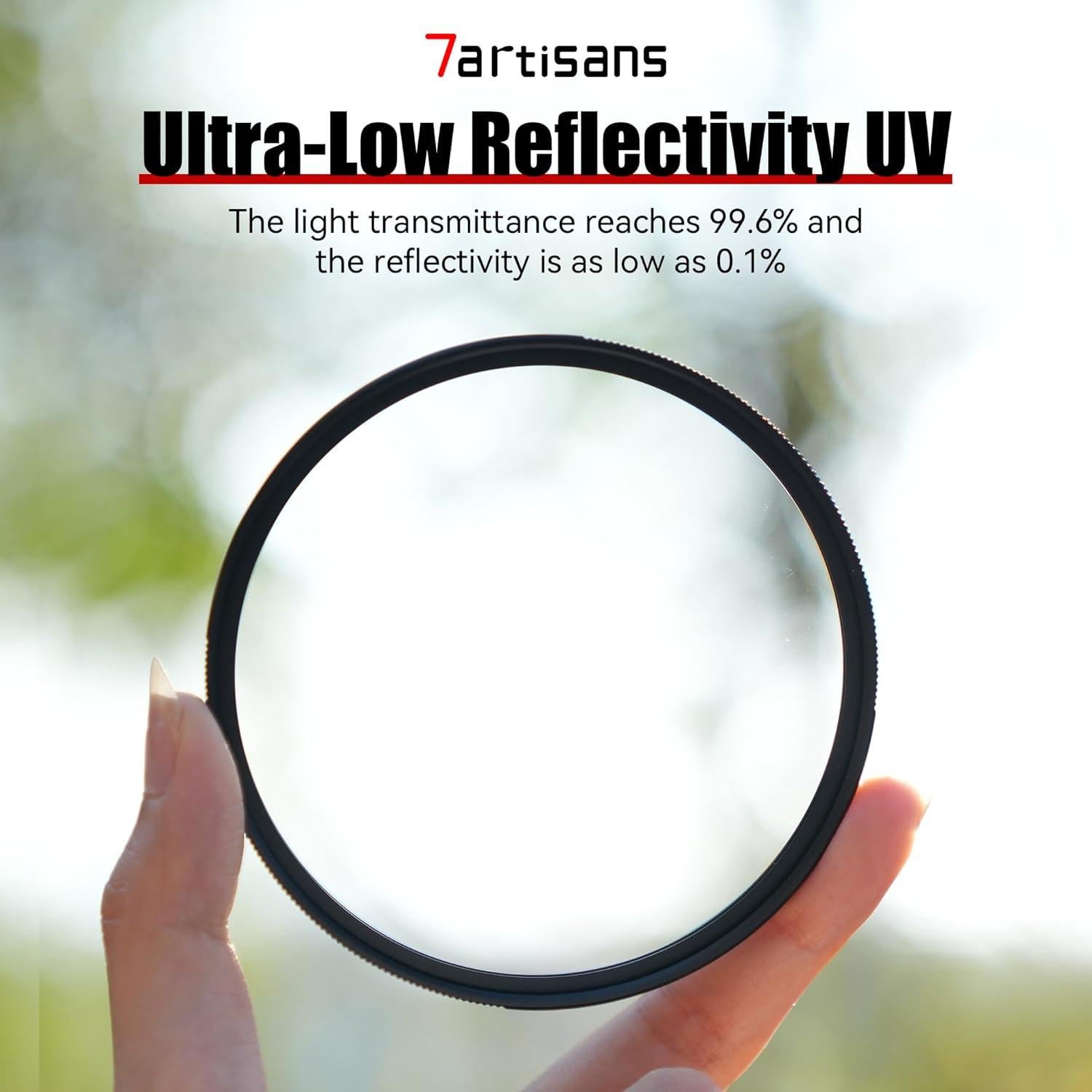 Filtro UV 7artisans ULR MRC 46mm Anti-reflejo Impermeable