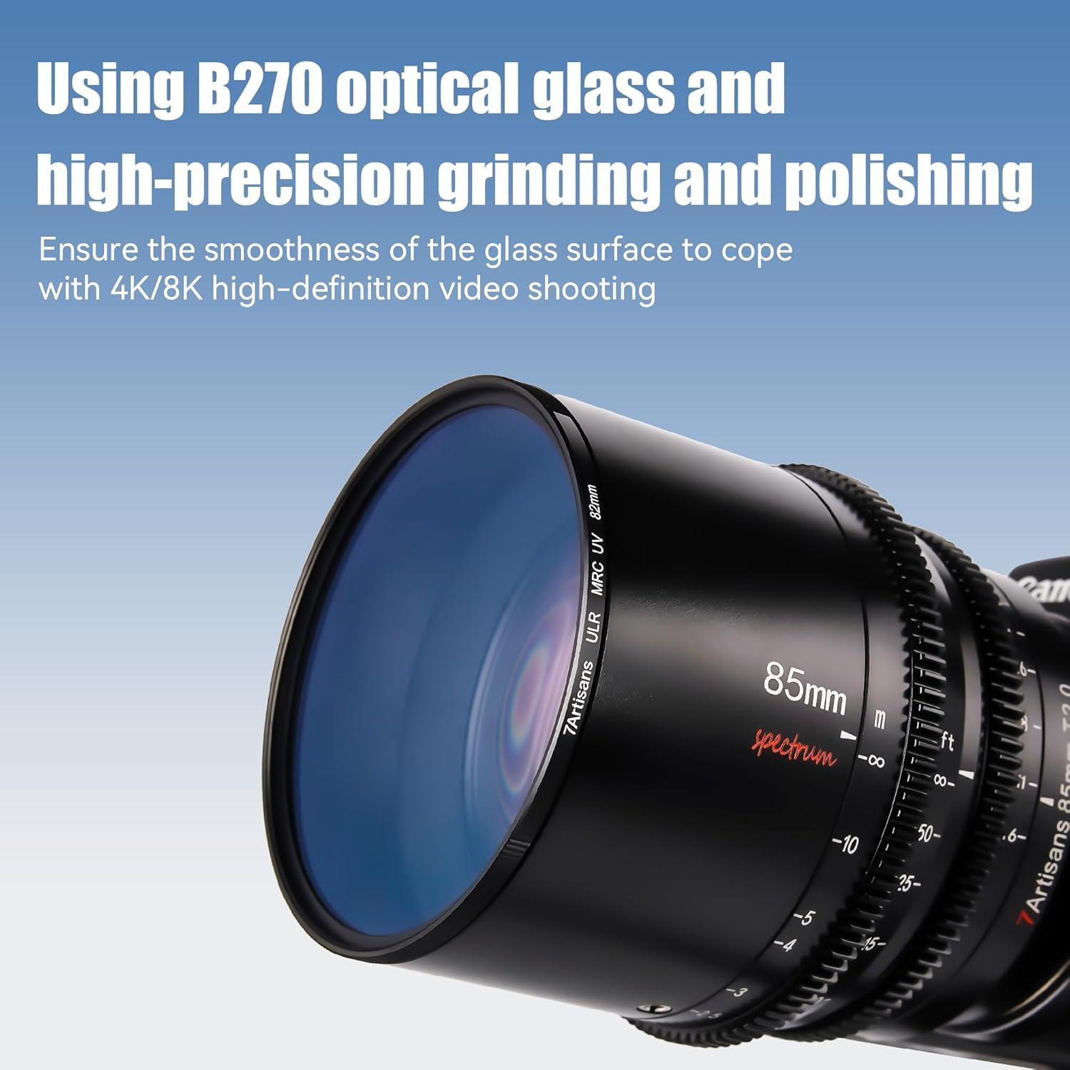 Filtro UV 7artisans ULR MRC 46mm Anti-reflejo Impermeable