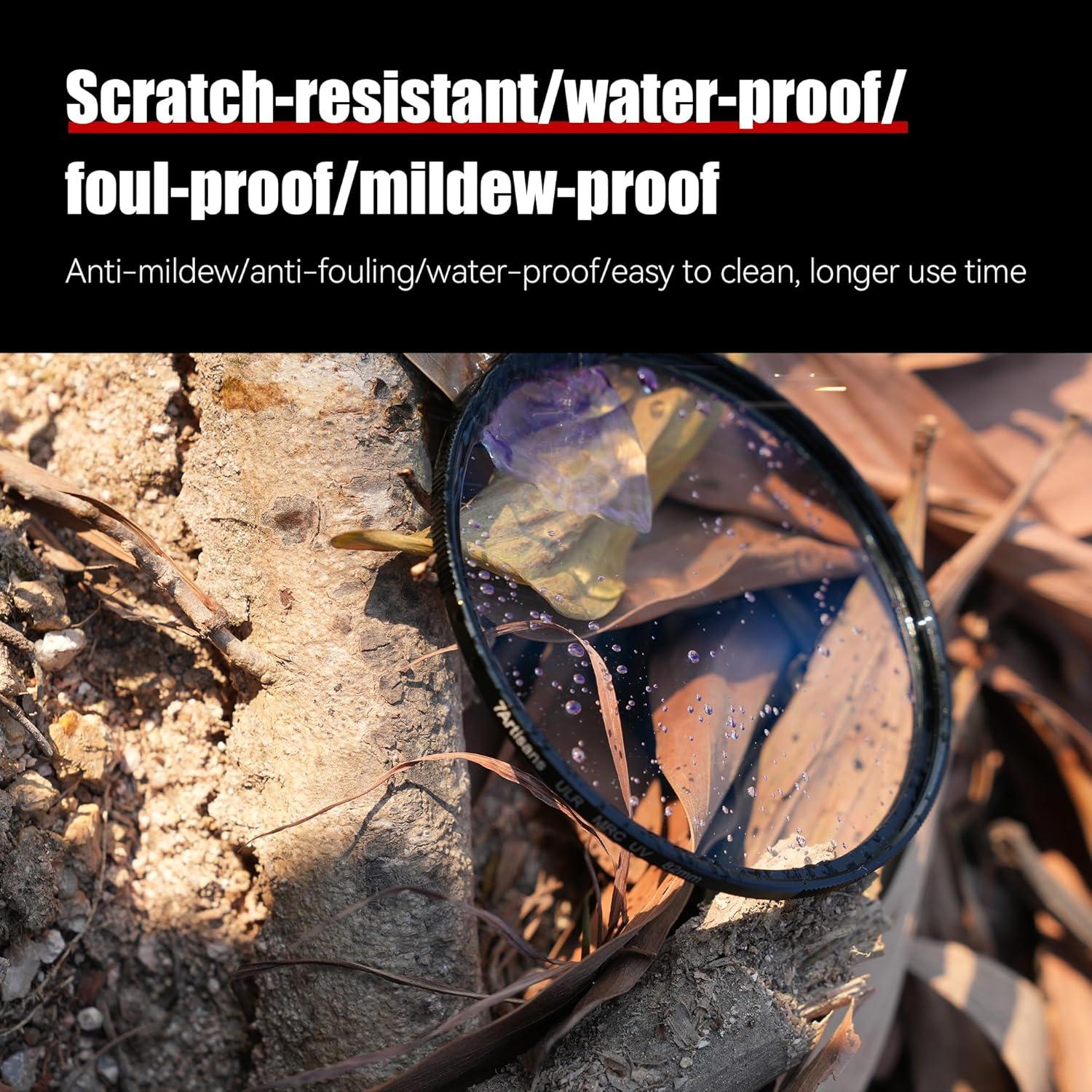 Filtro UV 7artisans ULR MRC 46mm Anti-reflejo Impermeable