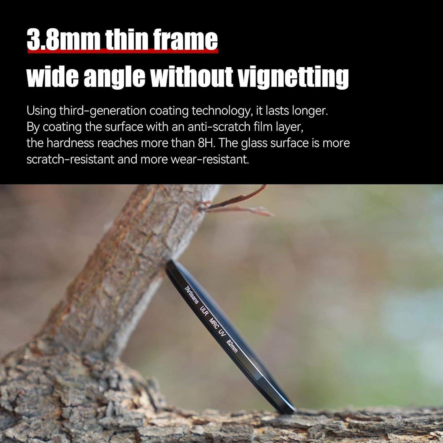 Filtro UV 7artisans ULR MRC 46mm Anti-reflejo Impermeable