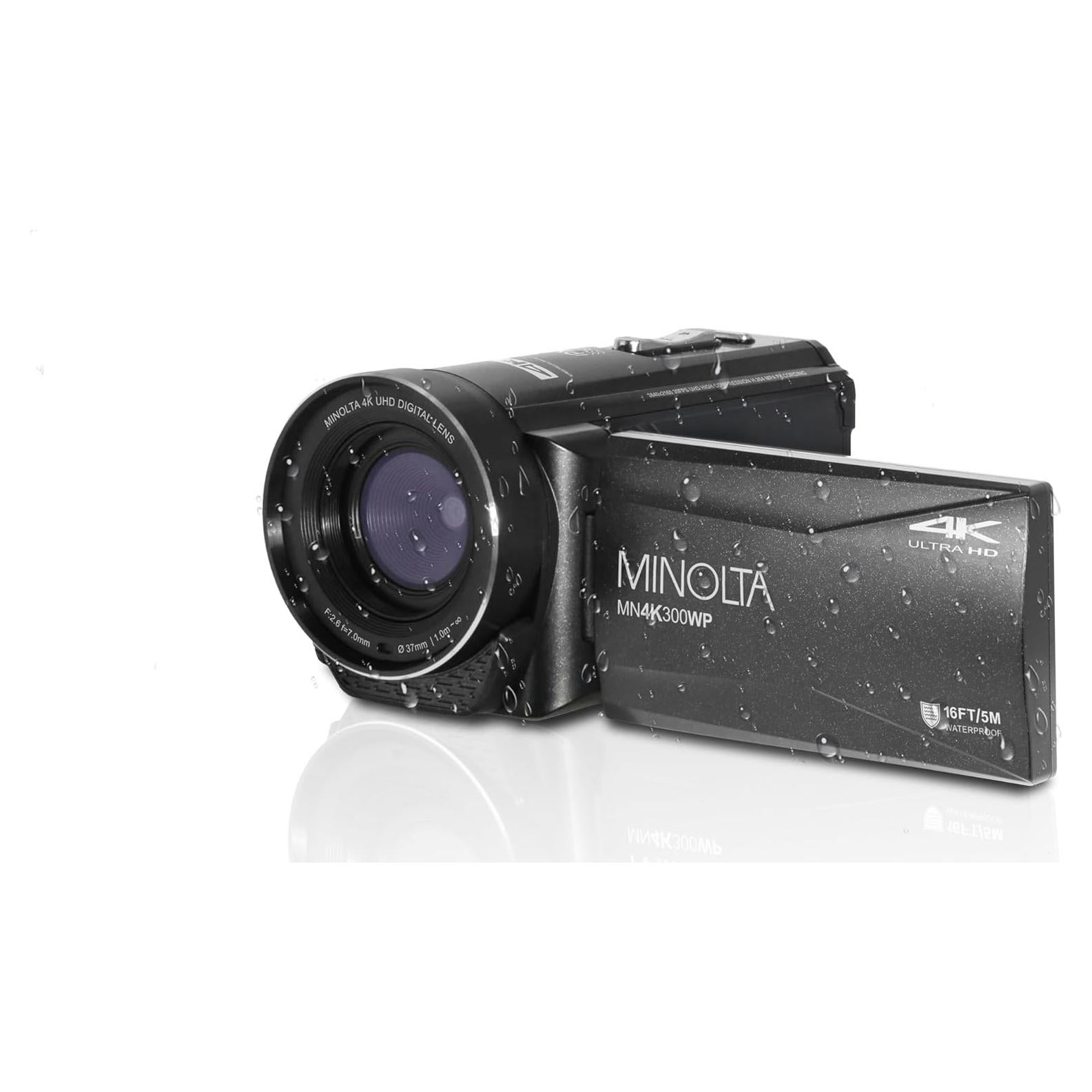 Cámara de Video Impermeable Minolta MN4K300WP 4K 56MP