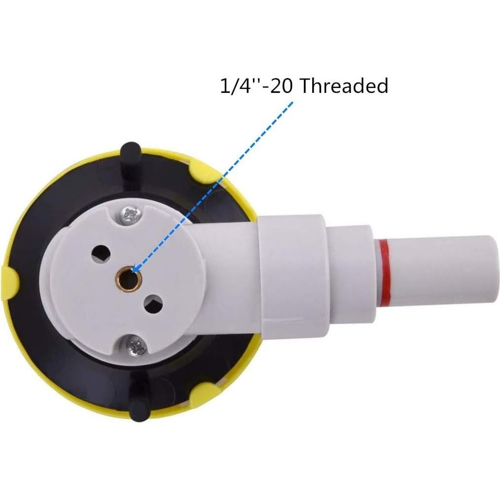 Ventosa de Montaje ZUOS TOOLS 3" con Rosca 1/4"-20
