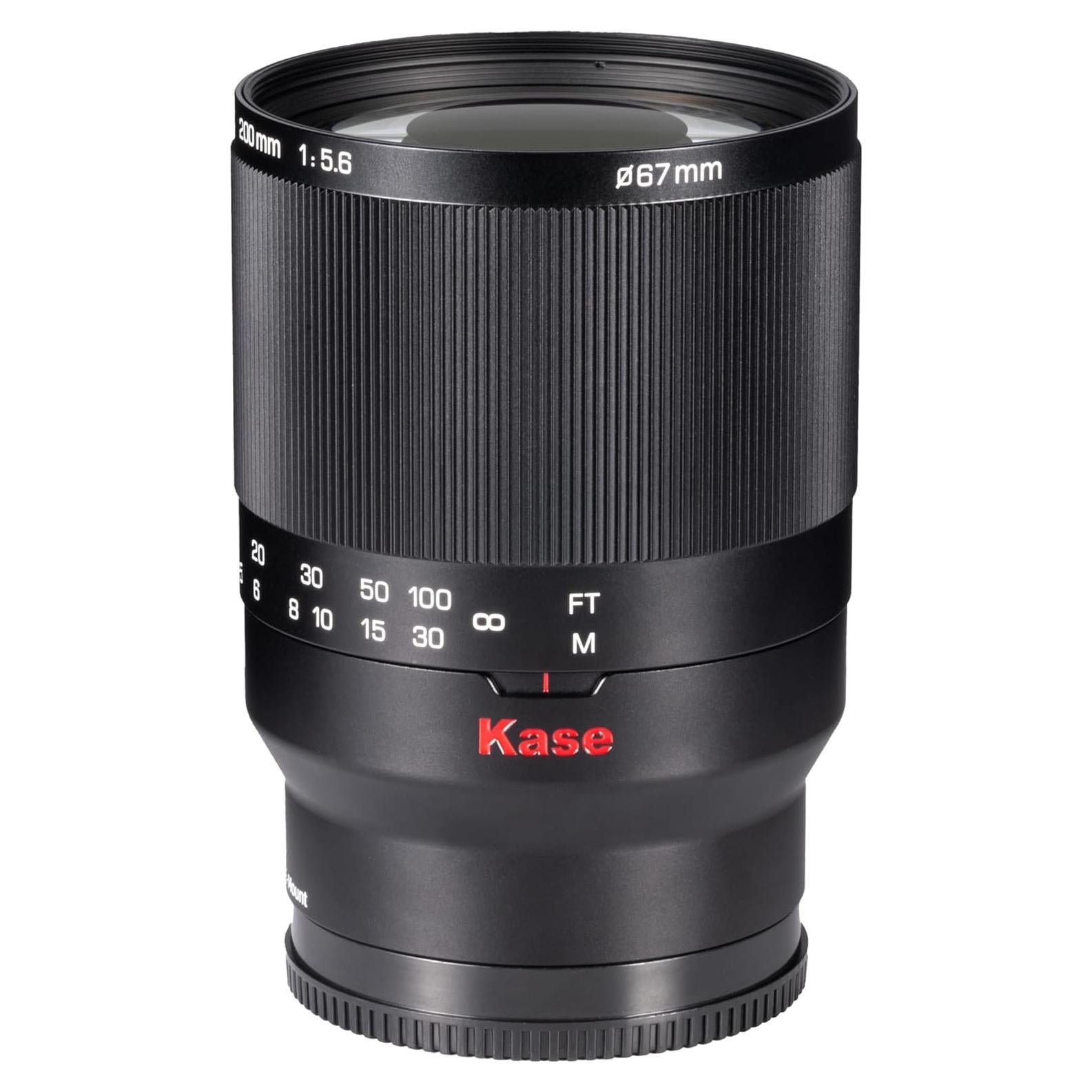 Lente Retrato Kase 200mm F5.6 MC Reflex para Sony E