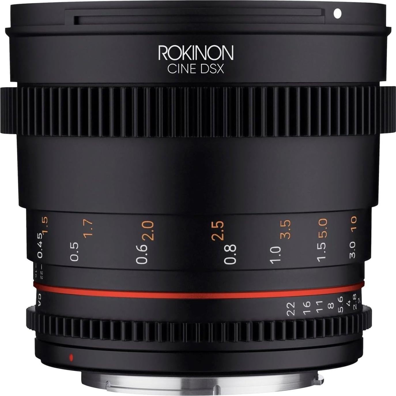 Lente Cine Rokinon 50mm T1.5 DSX para Canon EF