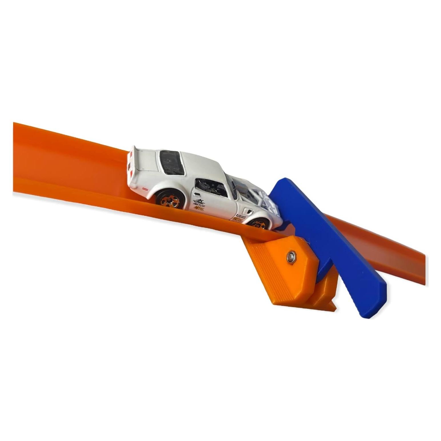 Abrazadera de pista con puerta de inicio Hot Wheels 1 carril