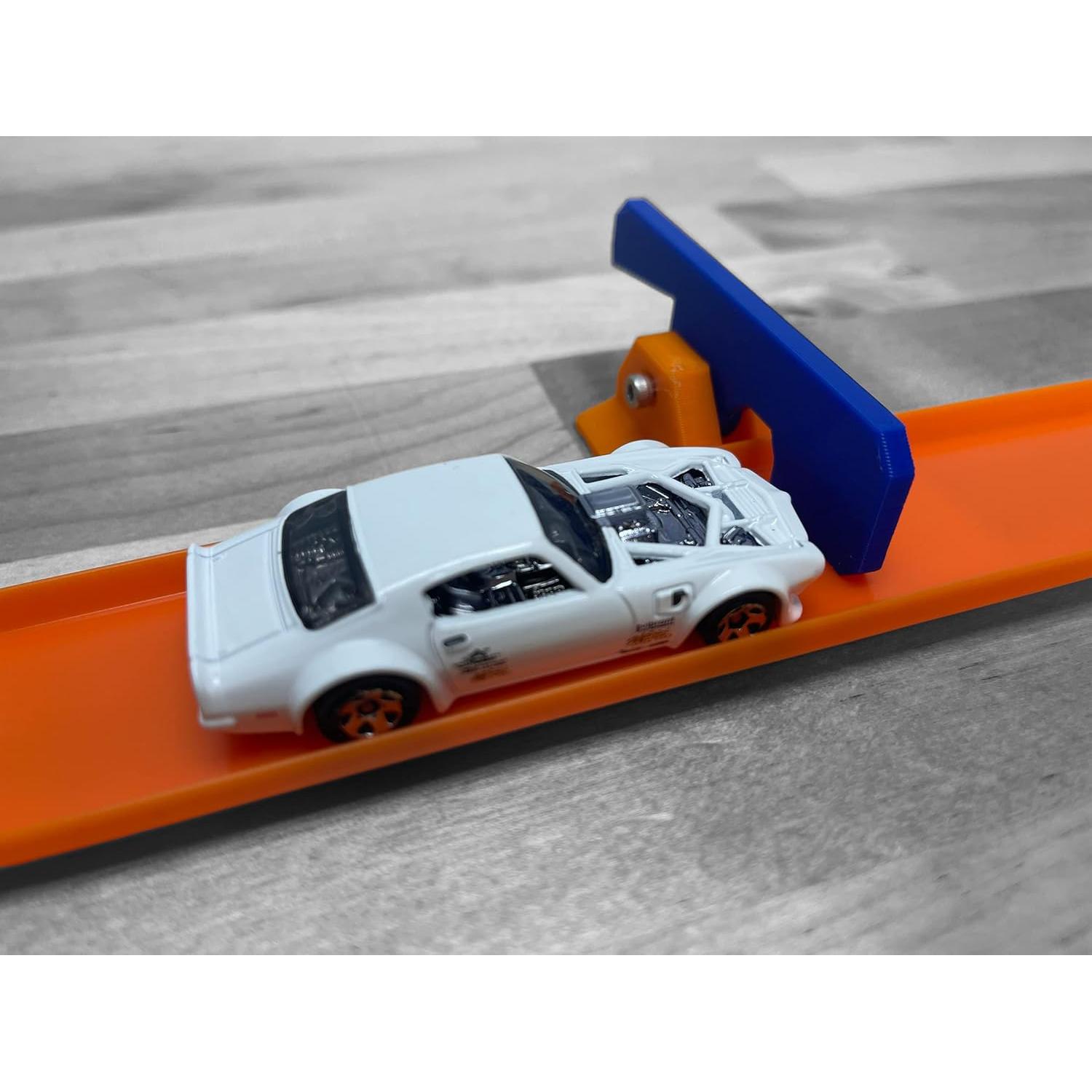 Abrazadera de pista con puerta de inicio Hot Wheels 1 carril