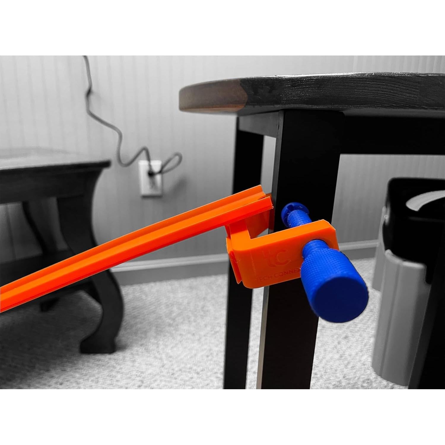 Abrazadera de pista con puerta de inicio Hot Wheels 1 carril