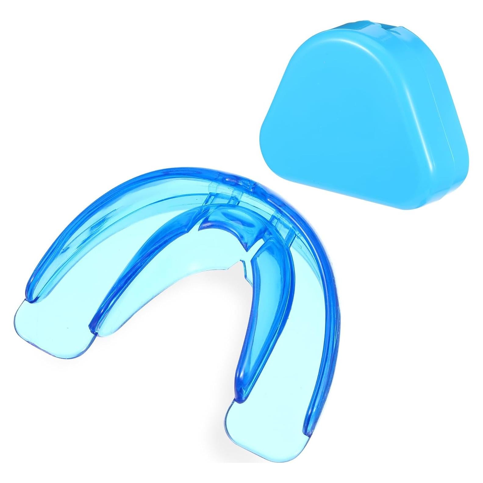 Protector Bucal Deportivo COMNICO Juvenil Transparente Azul
