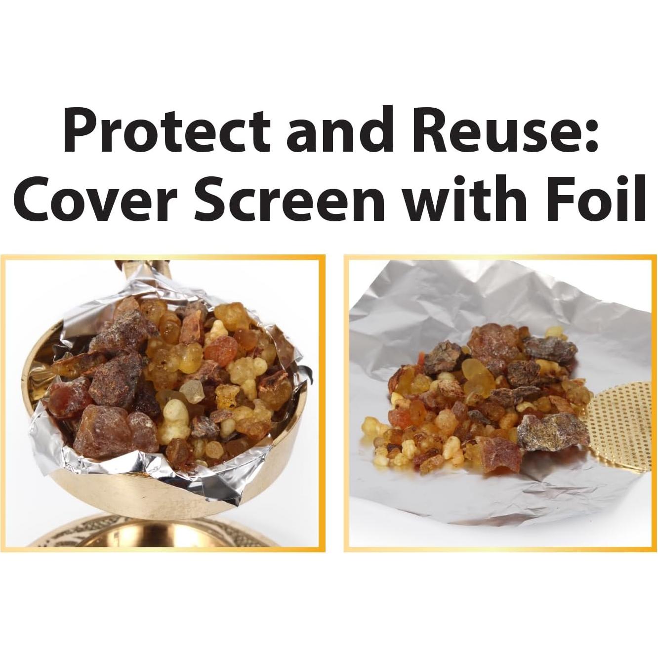 Quemador de Incienso Negro y Dorado LA TIENDA DE REGALOS 15cm