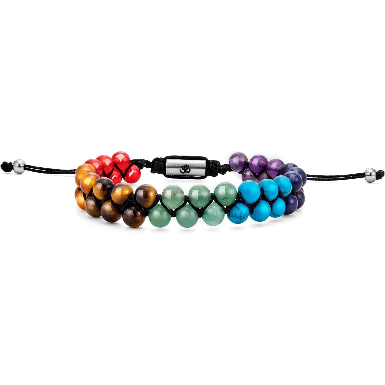 Pulsera de Chakra Bead Murtoo Unisex de Cuentas Naturales