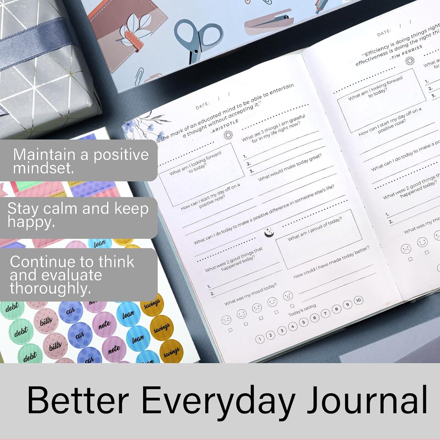 Diario de Gratitud Carta Lusso Beige - 80 Hojas de Reflexión