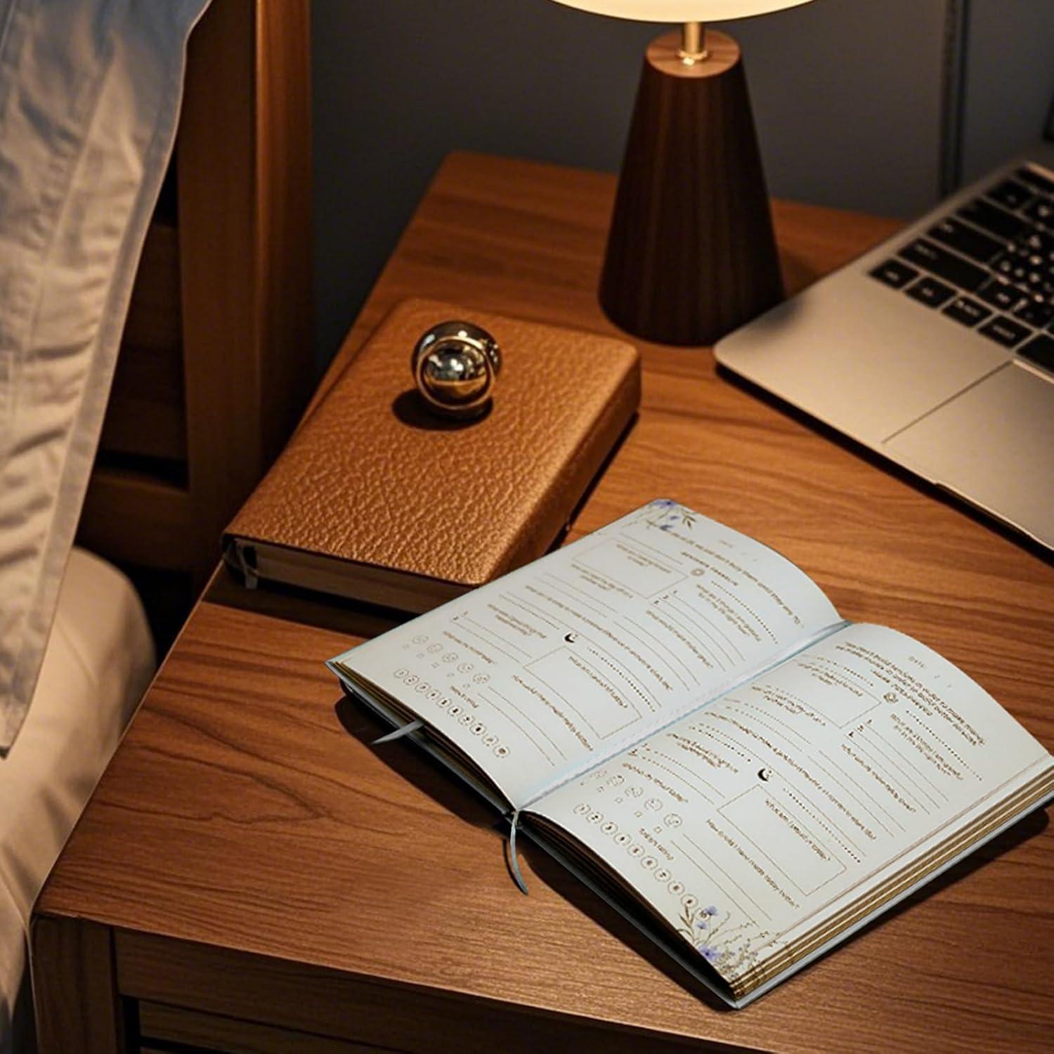 Diario de Gratitud Carta Lusso Beige - 80 Hojas de Reflexión