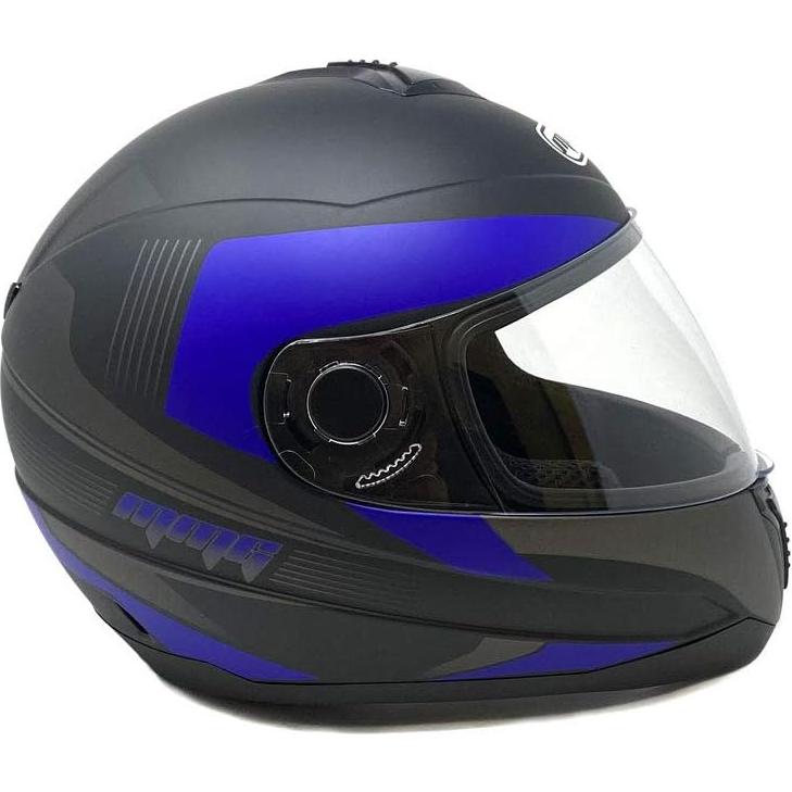Casco Integral MMG MGAH26 DOT con 2 Viseras Extra Grande