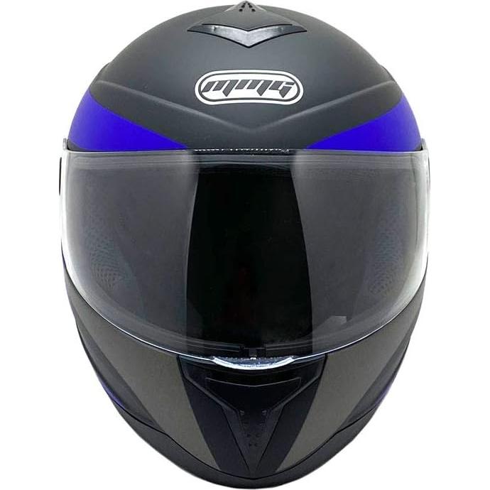 Casco Integral MMG MGAH26 DOT con 2 Viseras Extra Grande