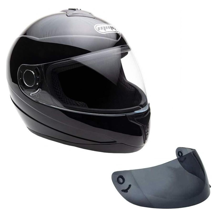 Casco Integral MMG MGAH26 Negro Brillante Extra Grande