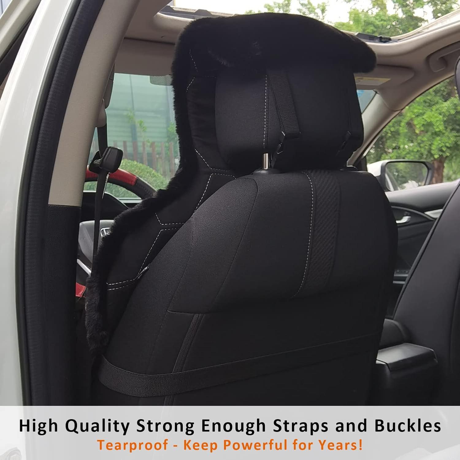 Cubierta de Asiento de Coche Champlus Piel Sintética Ajuste Universal