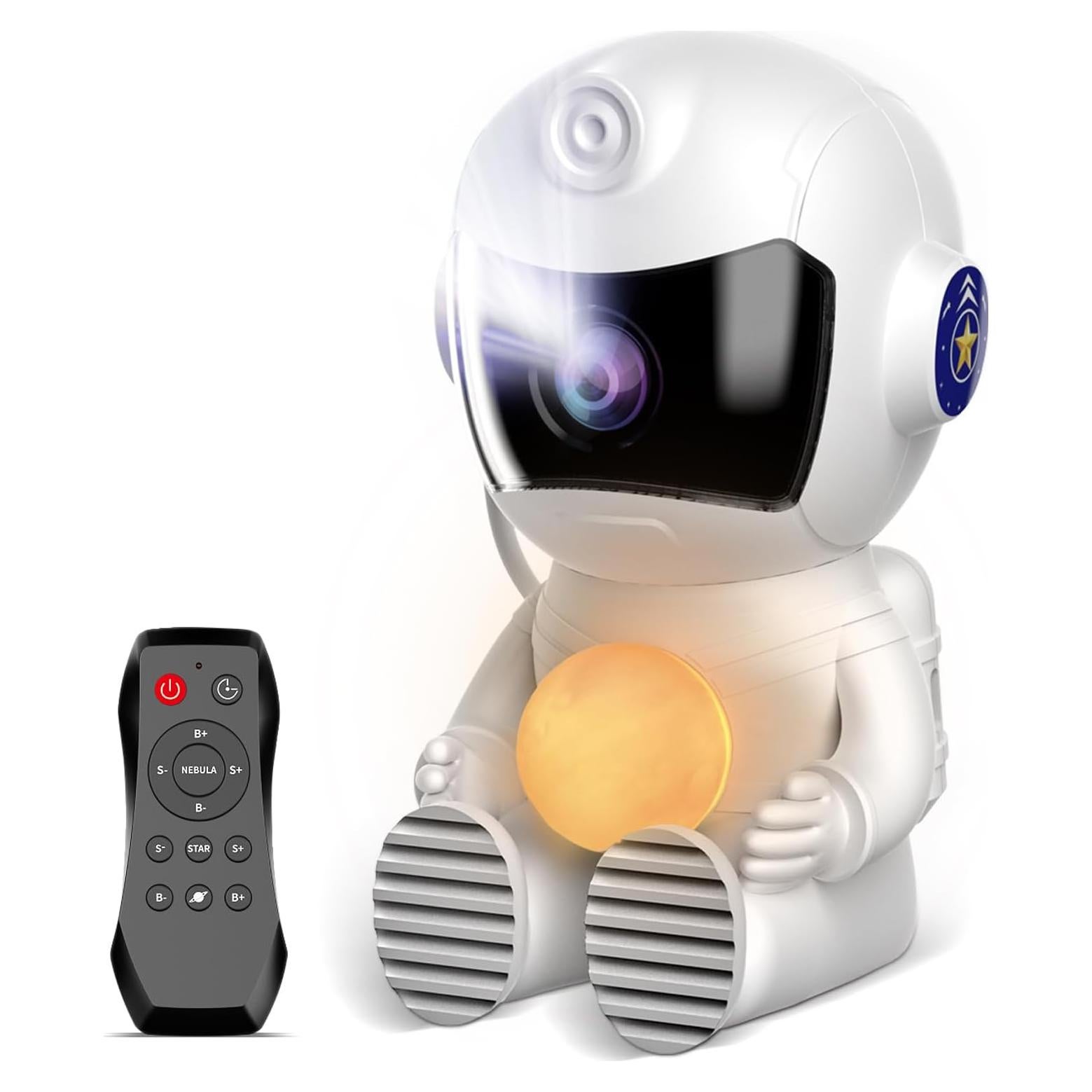 Proyector Galáctico Astronauta XIAOER Luz Nocturna 12.6cm