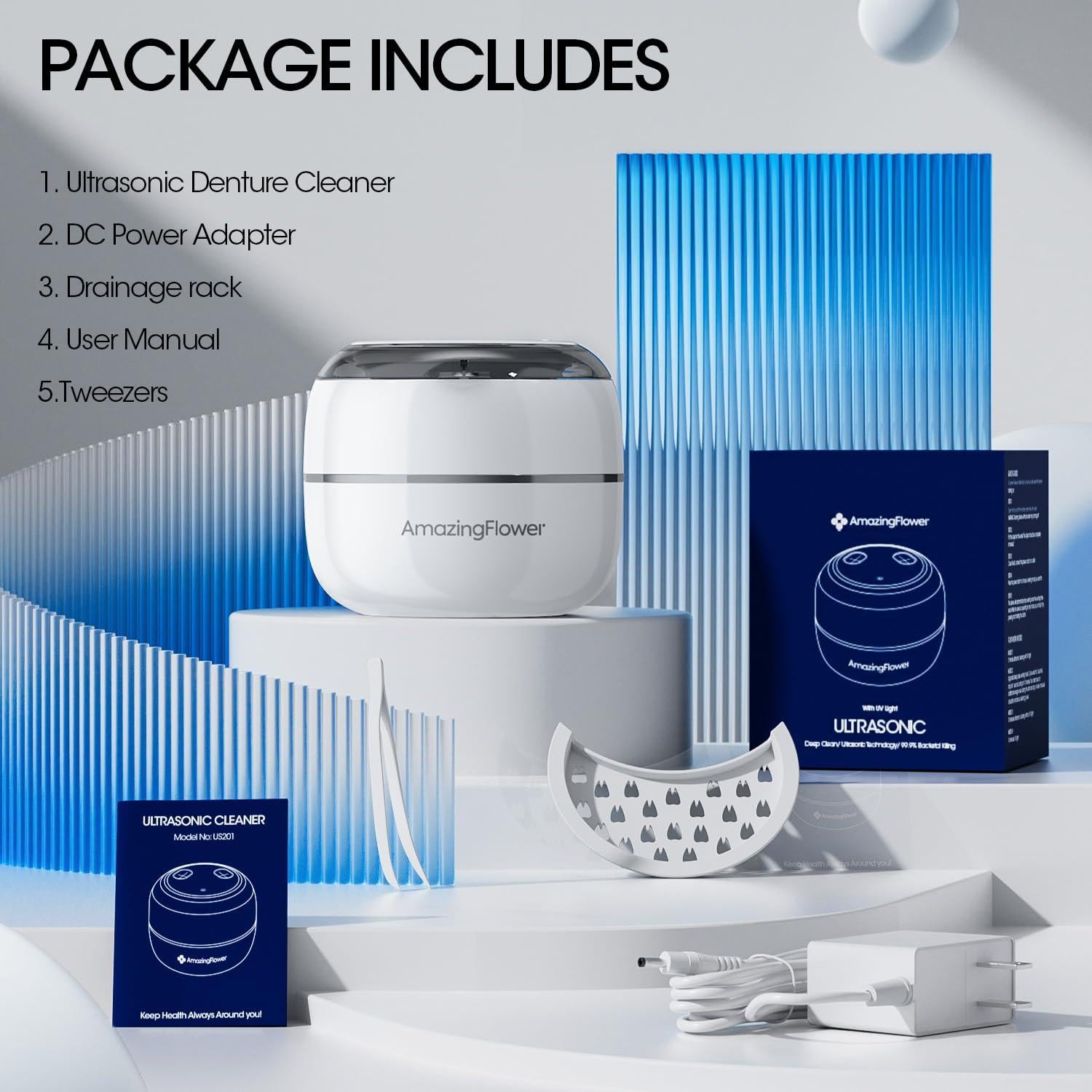 Limpiador Ultrasónico de Retenedores Amazing Flower 200ml