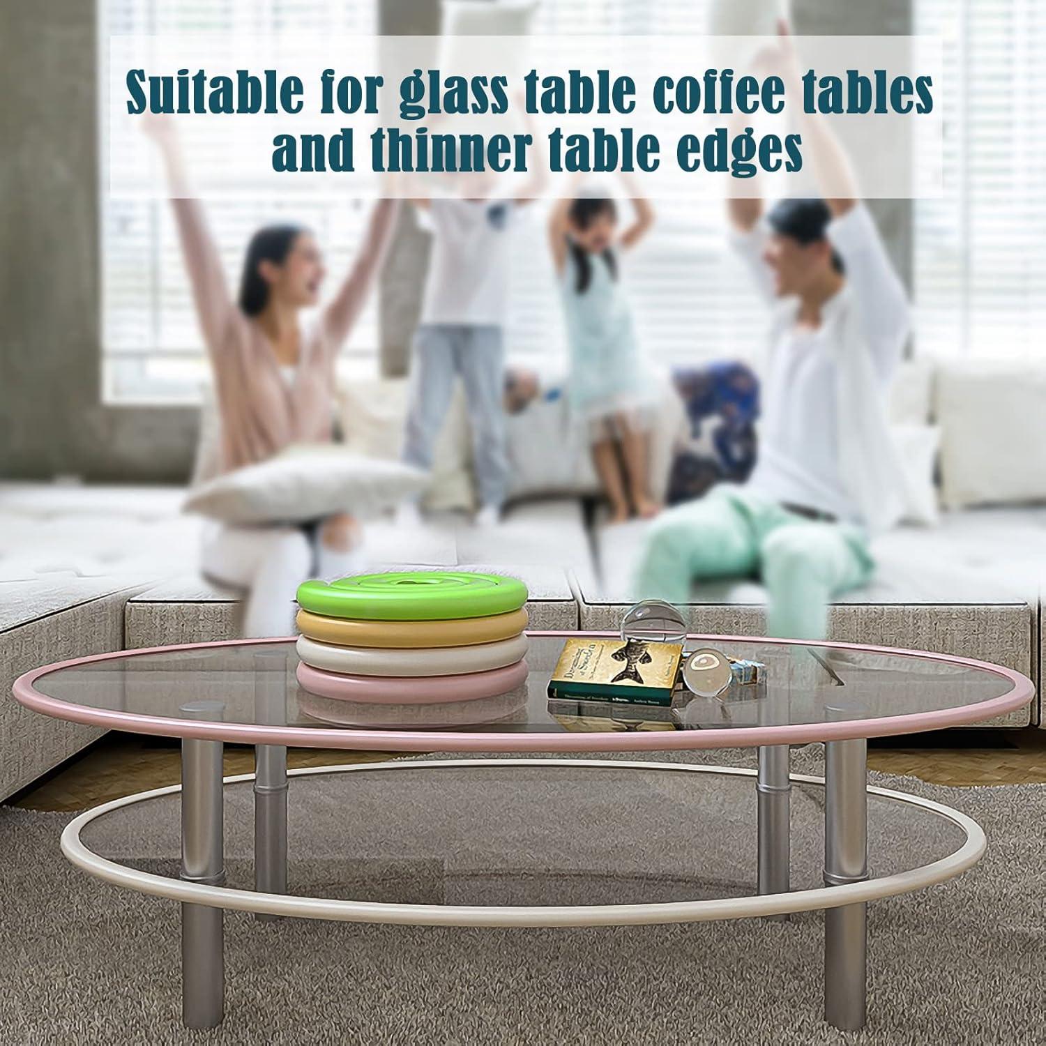 Protectores de Bordes para Bebés Fozobaiy 2.4m Espuma Beige