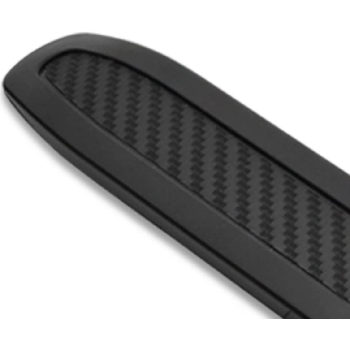 Protector de Parachoques Universal Runmade 4 Piezas Goma Negra