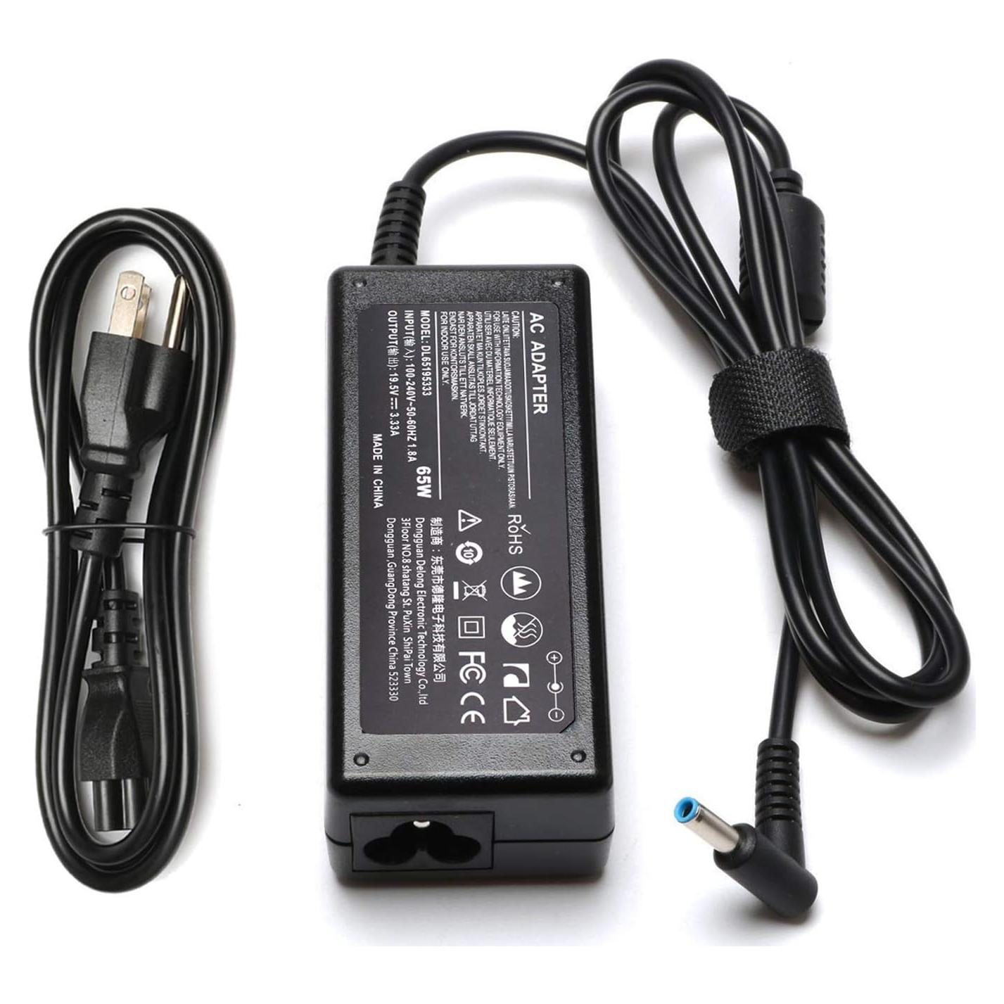 Cargador de Laptop 65W HP Pavilion x360 19.5V 3.33A