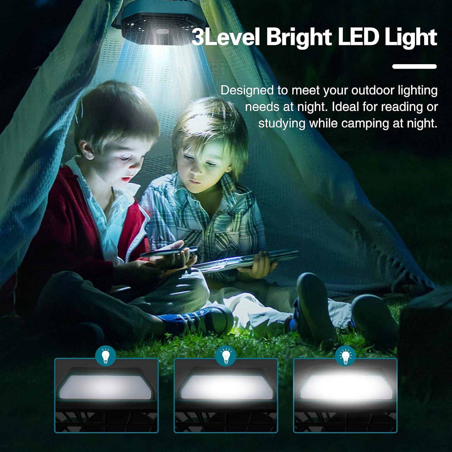 Ventilador Portátil CONBOLA X20 Recargable 10400mAh Verde