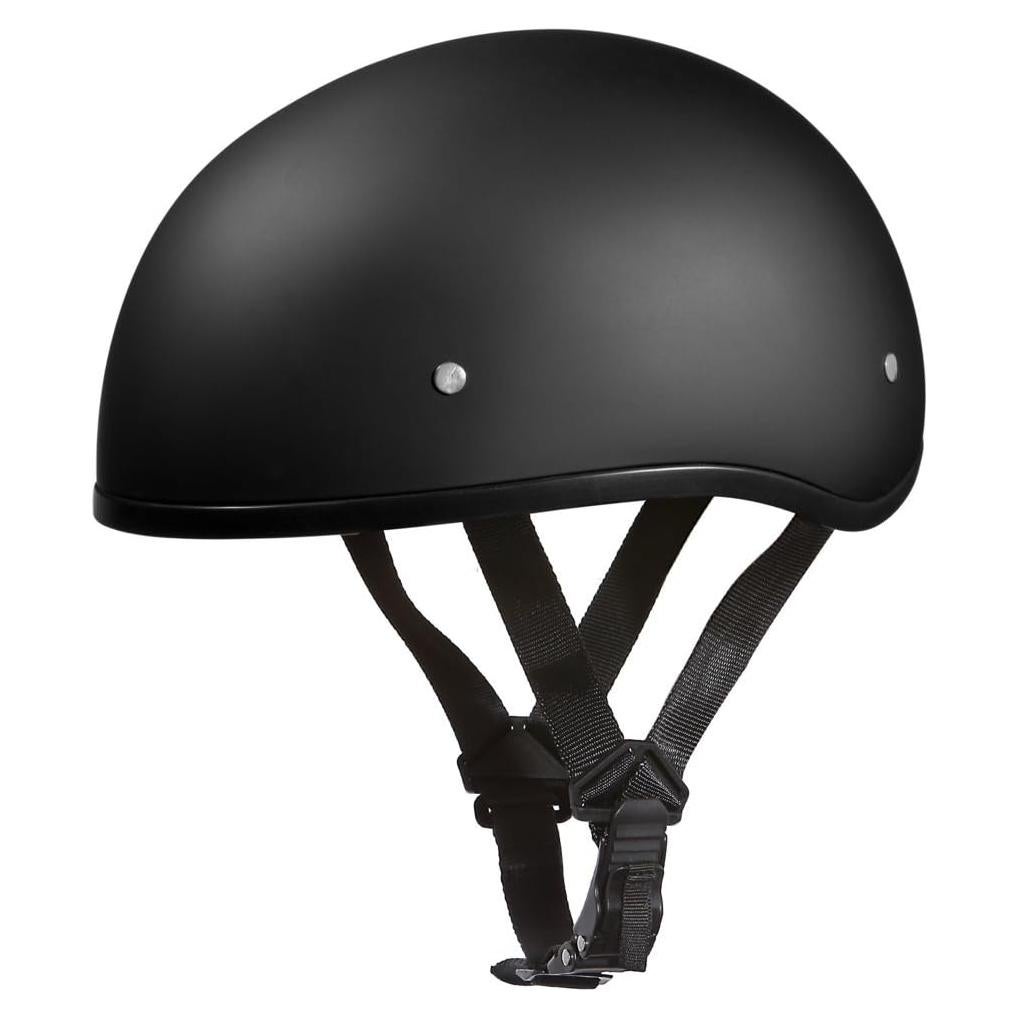 Casco de Motocicleta Daytona Skull Cap 3X-Small Negro Mate
