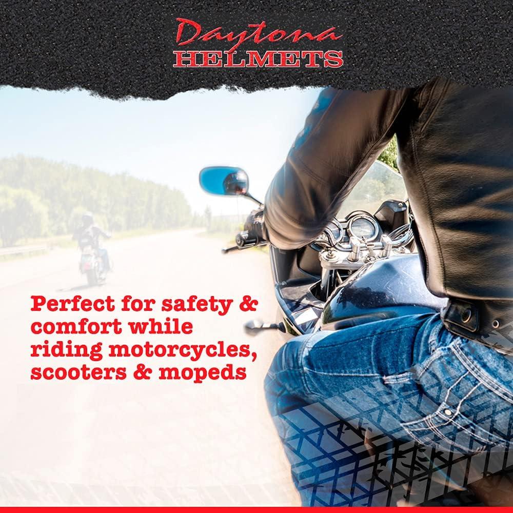 Casco de Motocicleta Daytona Skull Cap 3X-Small Negro Mate