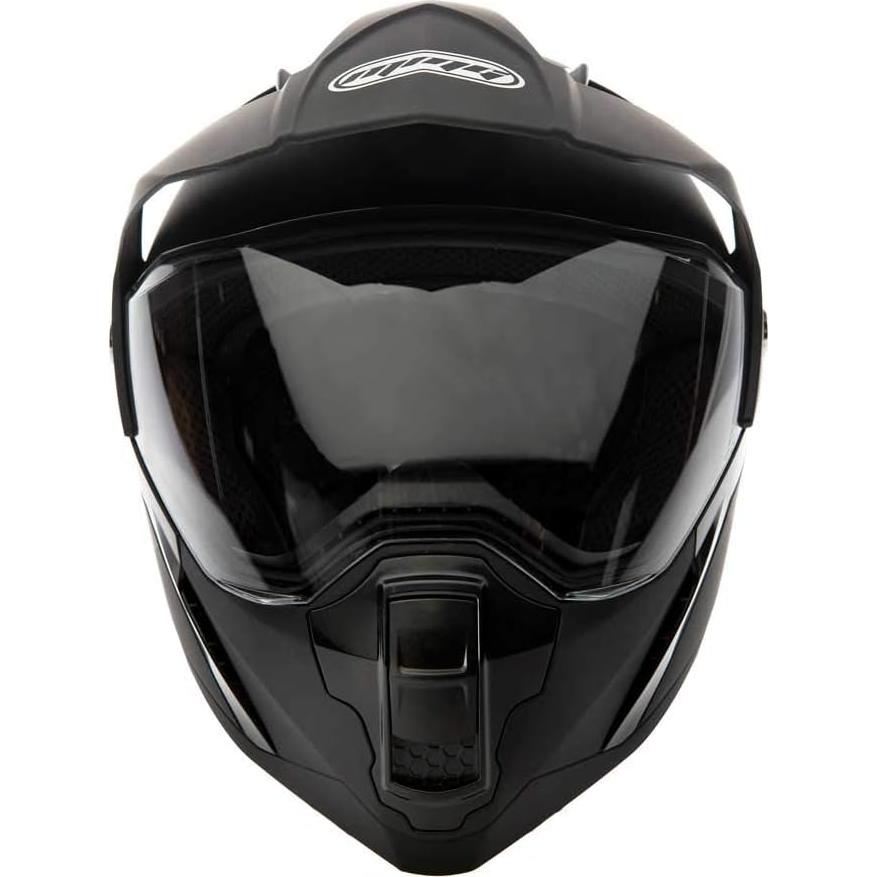 Casco Doble Deporte MMG Tormenta Grande Negro Mate