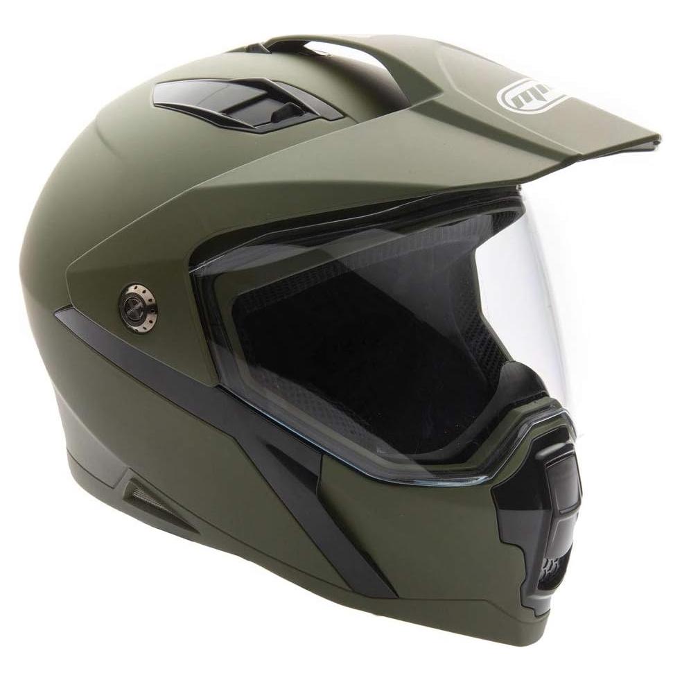 Casco Doble Deporte MMG Tormenta Verde Mediano