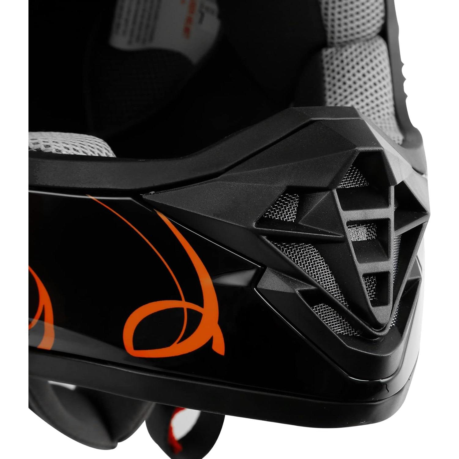 Casco Integral SLMOTO Juvenil Graffiti ATV Motocicleta