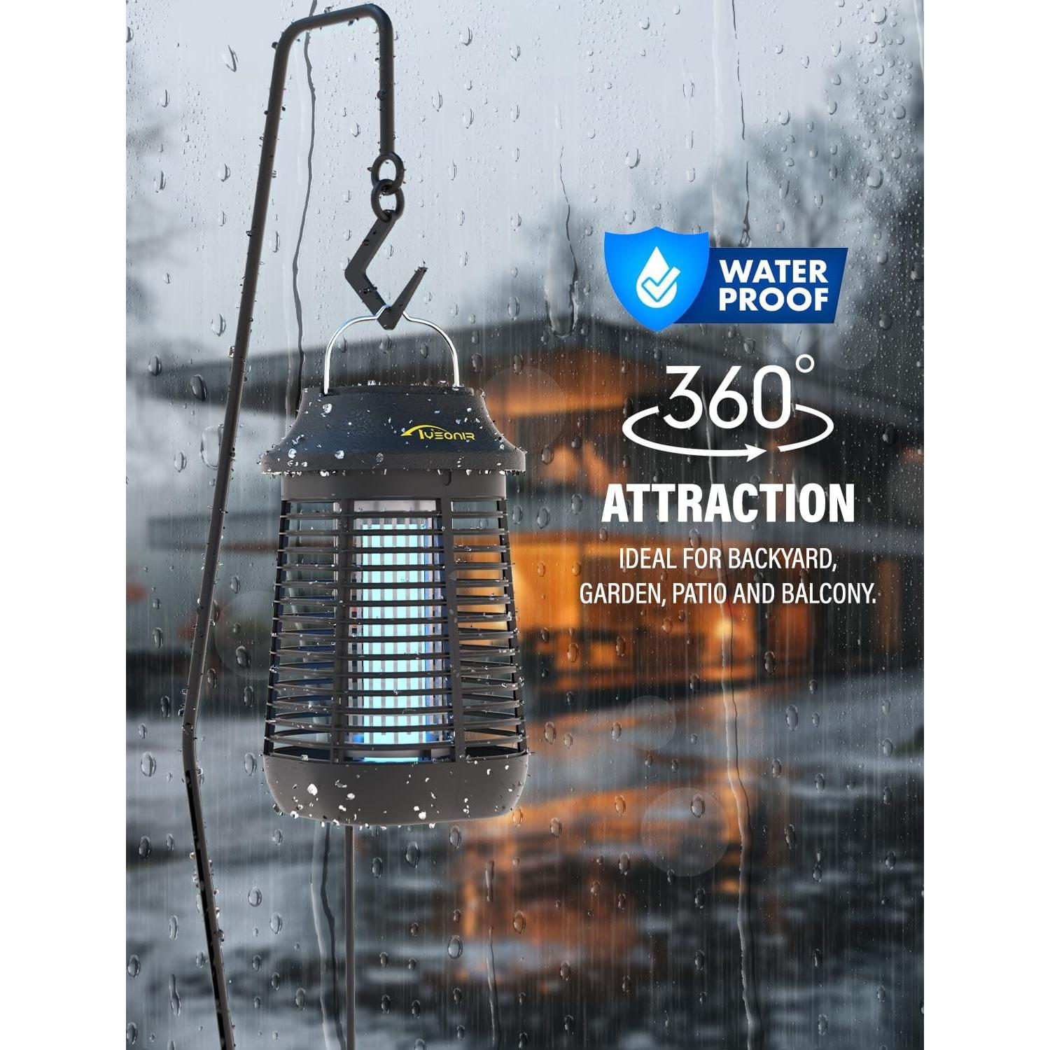 Zapper Eléctrico Tysonir NLZQ-1 para Mosquitos y Moscas