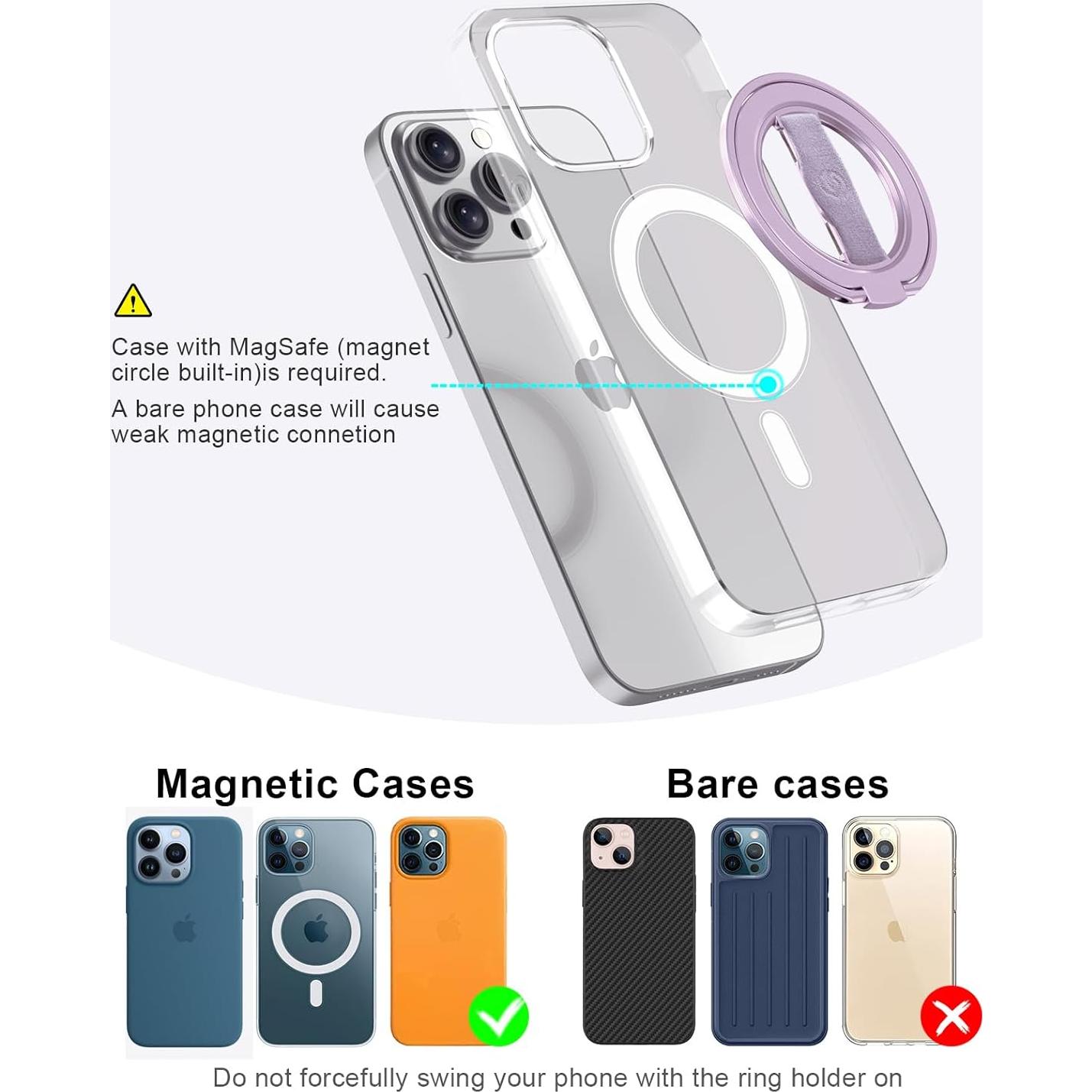 Soporte para Teléfono EWA MagOne 3ra Gen Magnético Púrpura