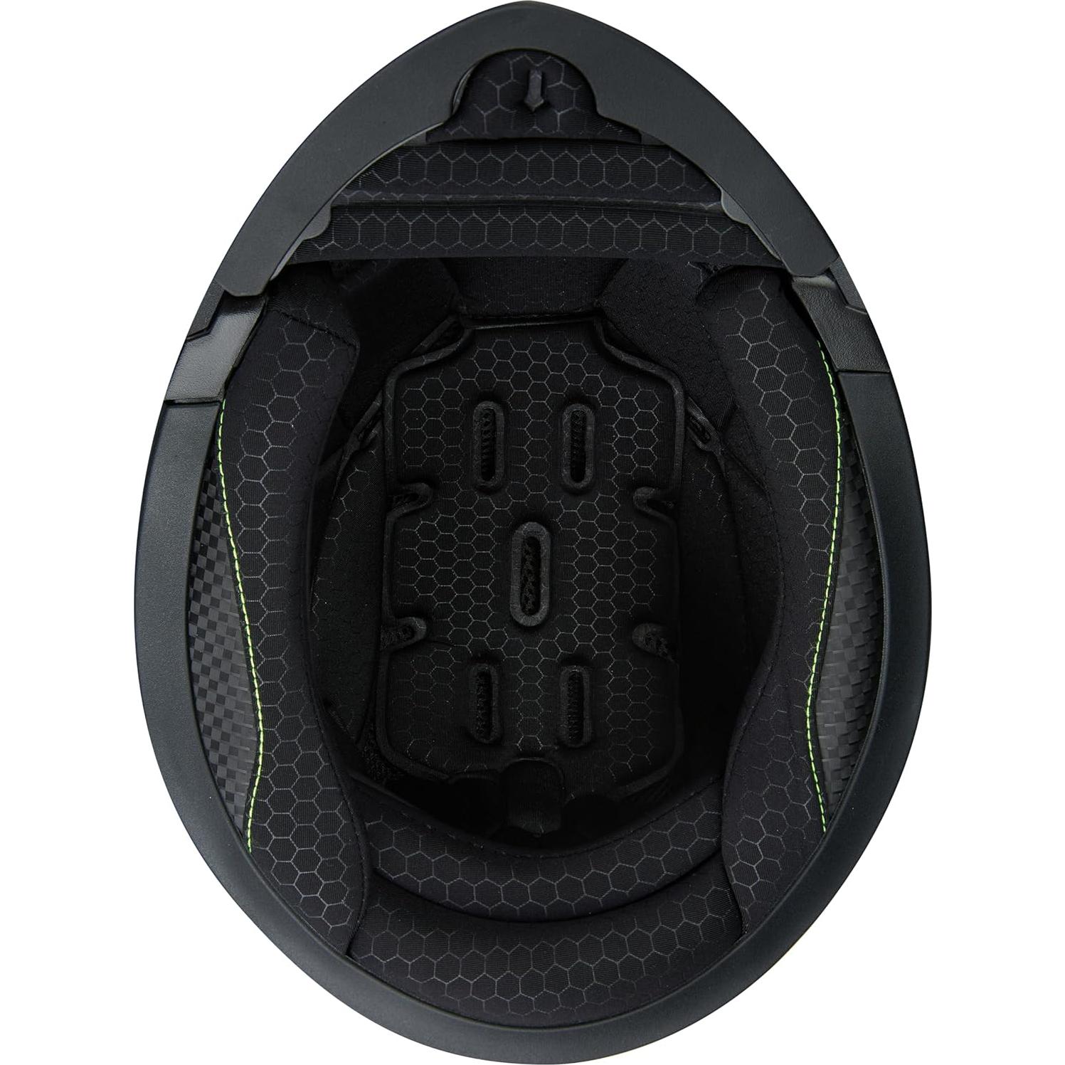 Casco de Moto Oubaiya 991 Doble Visor Negro Mate XXL