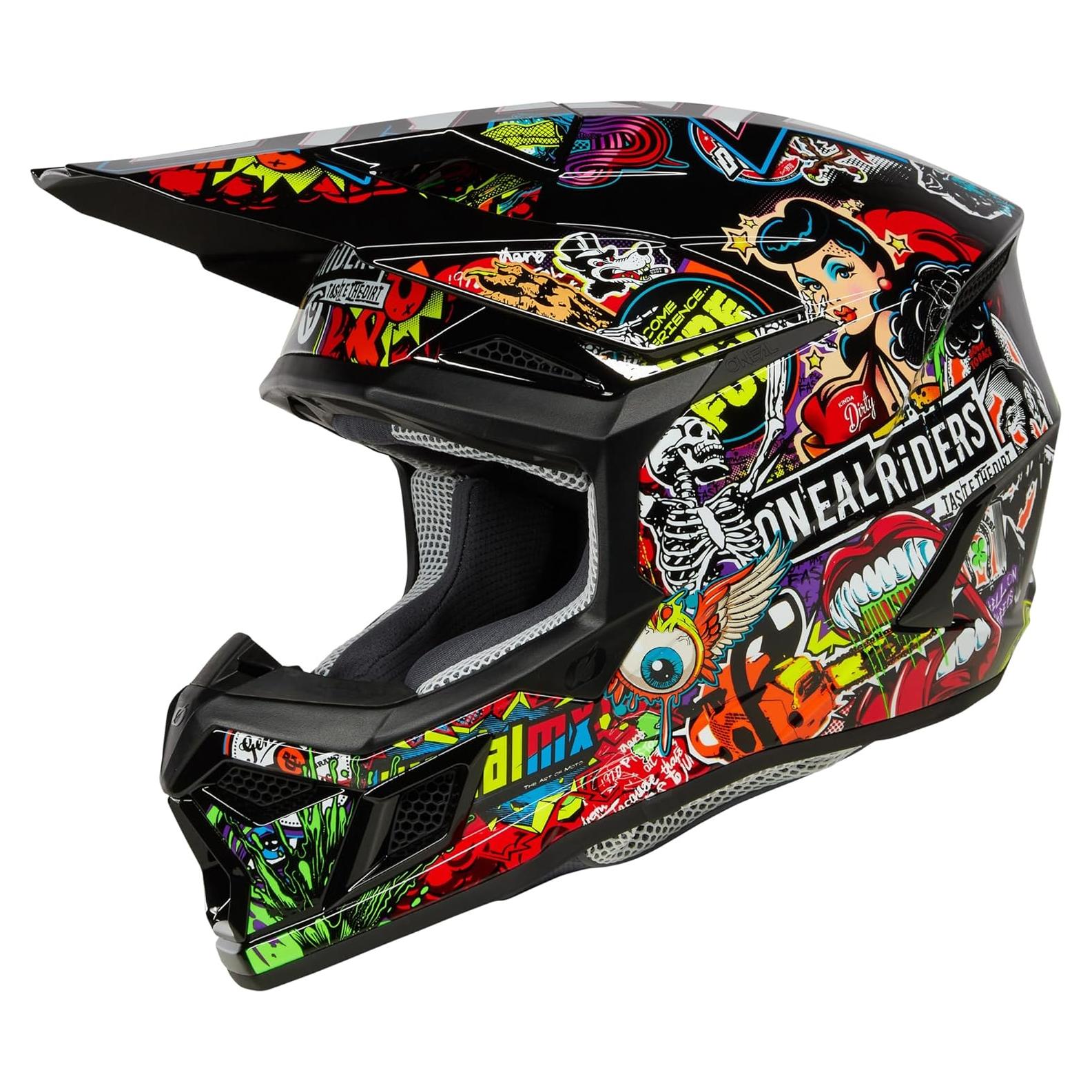 Casco O'Neal Off-road 3 Series Crank 2.0 Mediano Multicolor