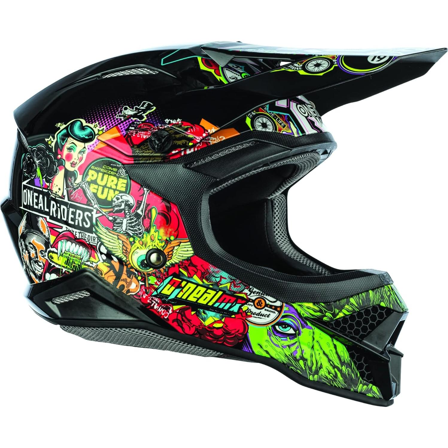 Casco O'Neal Off-road 3 Series Crank 2.0 Mediano Multicolor