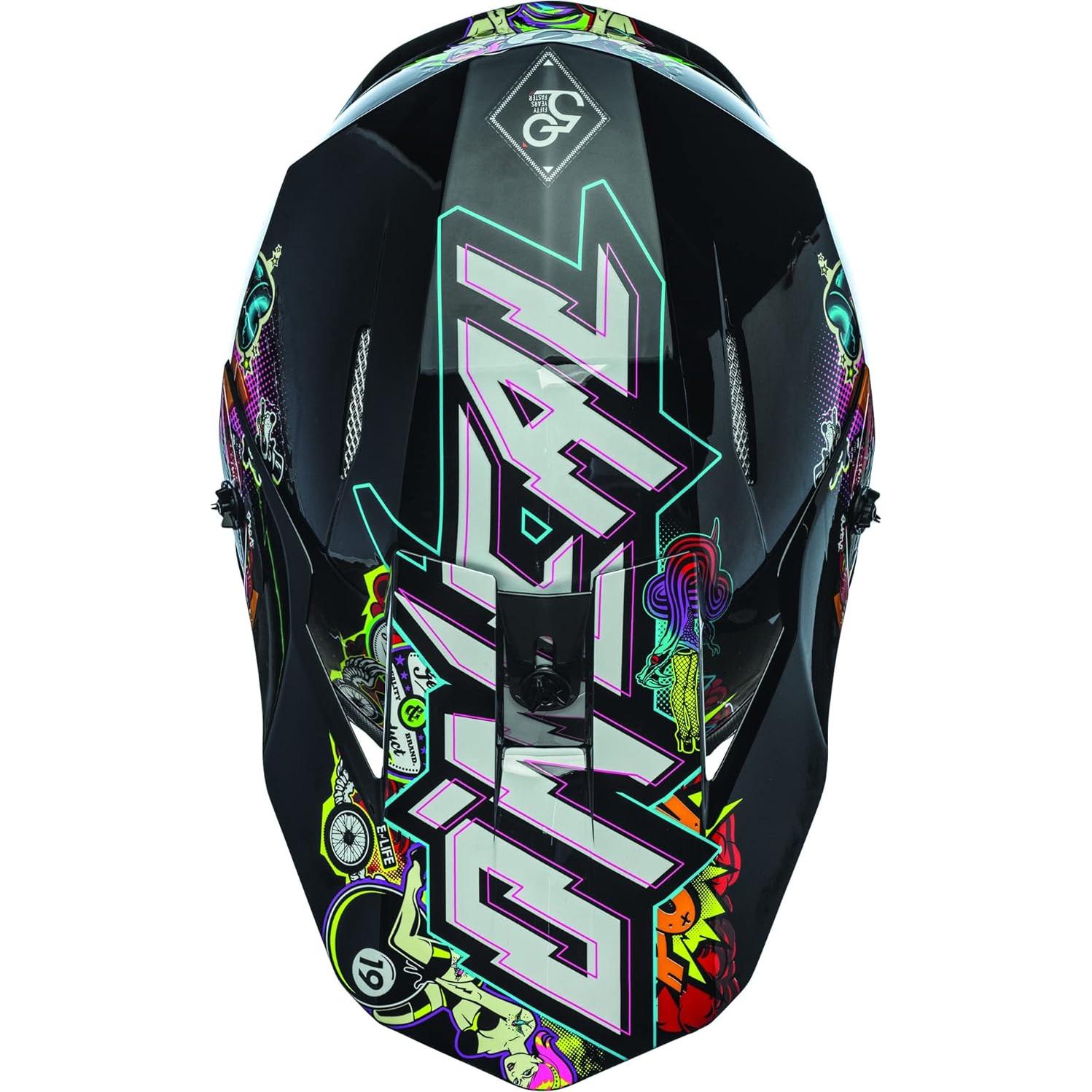 Casco O'Neal Off-road 3 Series Crank 2.0 Mediano Multicolor