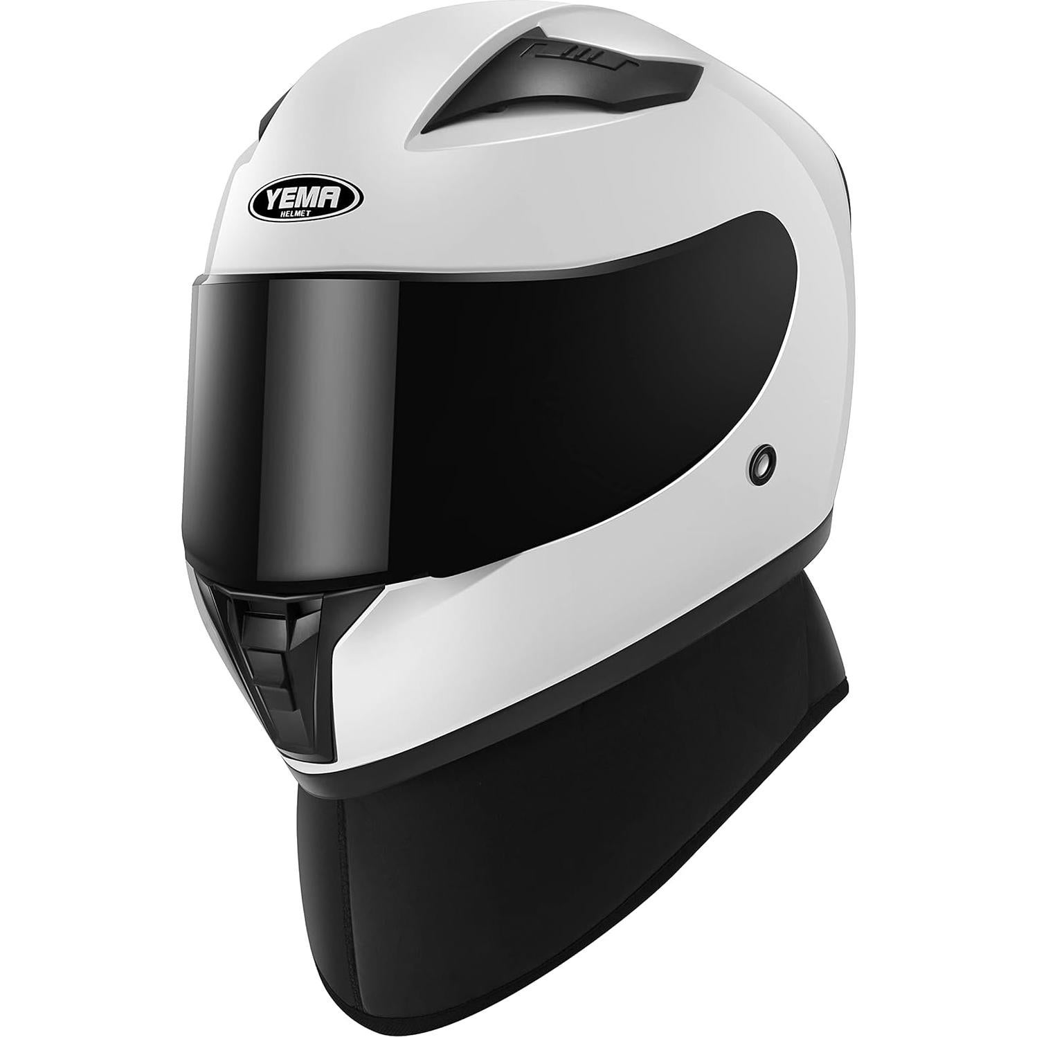 Casco de Moto YEMA Integral YM-832 Negro Mate Unisex