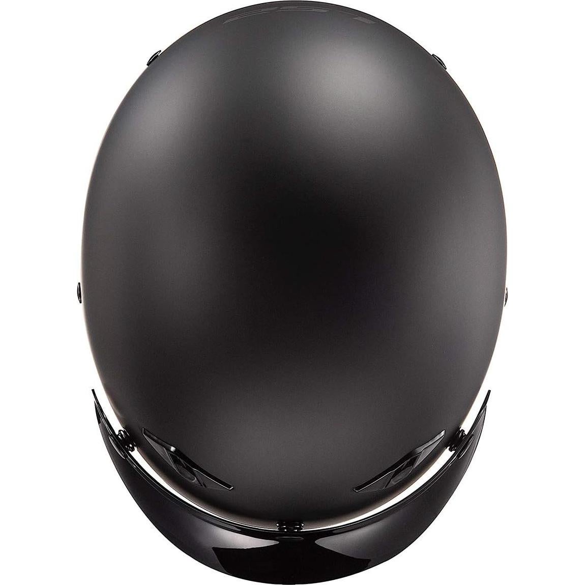 Casco LS2 Bagger 568 Negro Mate para Motocicleta