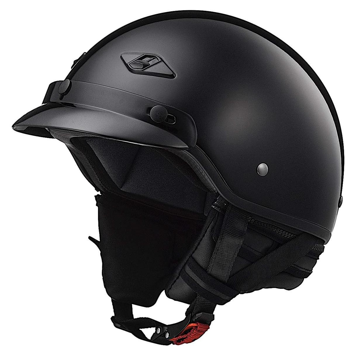 Casco LS2 Bagger 568 para motocicleta Negro Brillante
