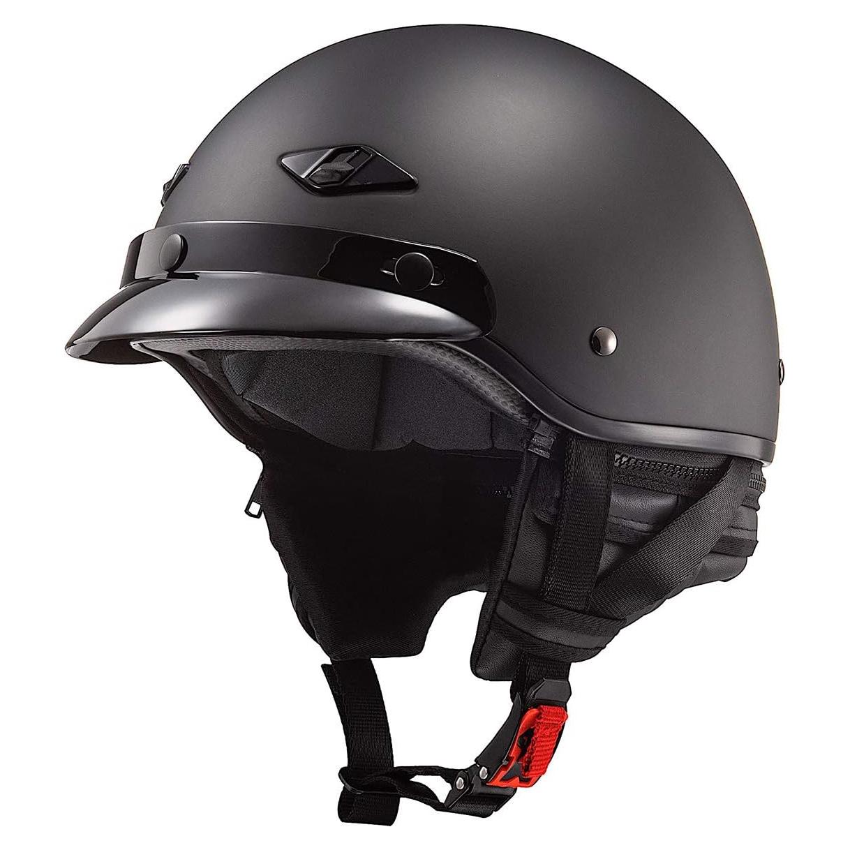 Casco LS2 Bagger 568 para motocicleta Negro Mate