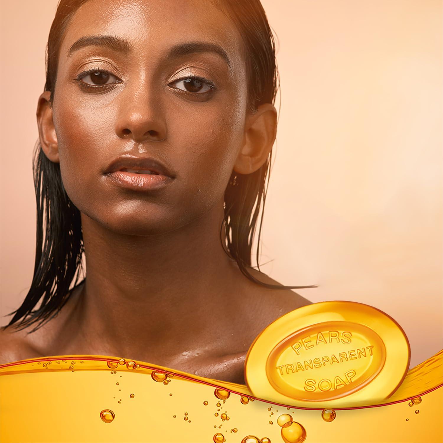 Jabón Pears de Glicerina Ámbar 100g - Paquete de 12 Unidades