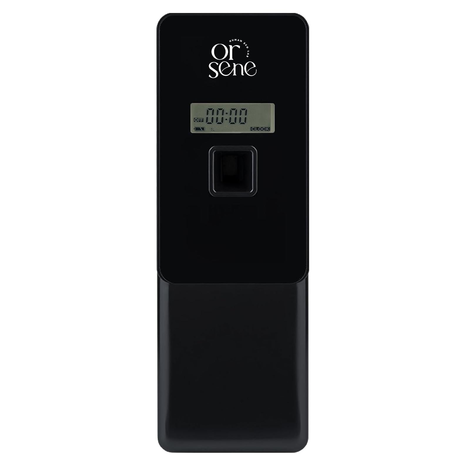 Dispensador Automático de Ambientador Orsene Negro LCD 23.8cm