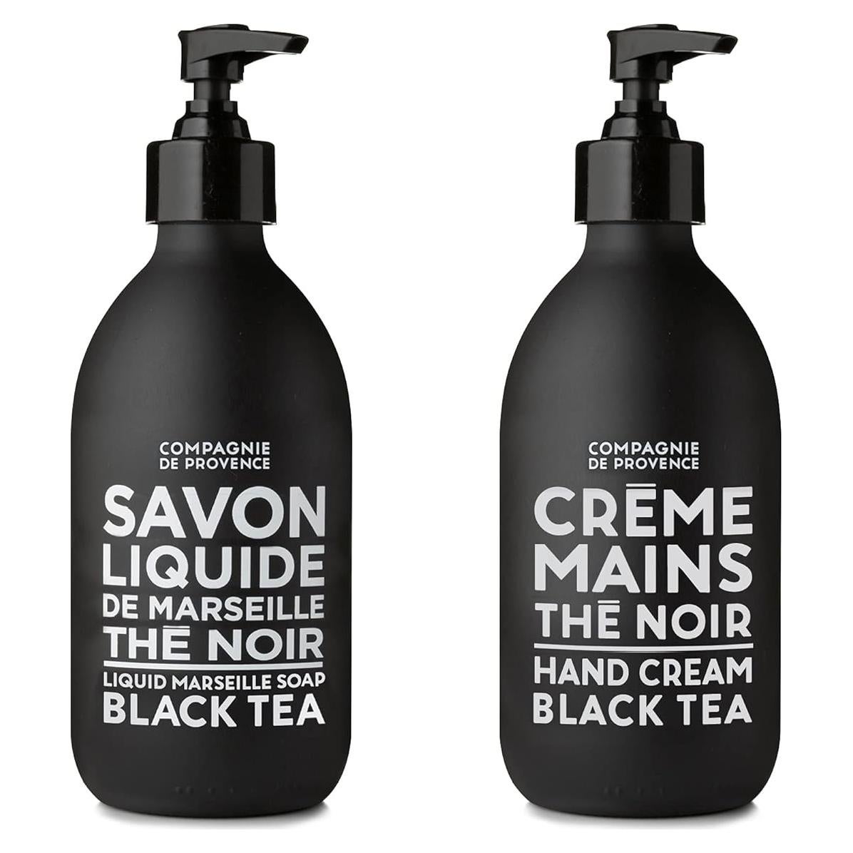 Jabón Líquido y Crema de Manos Compagnie de Provence Té Negro 295ml