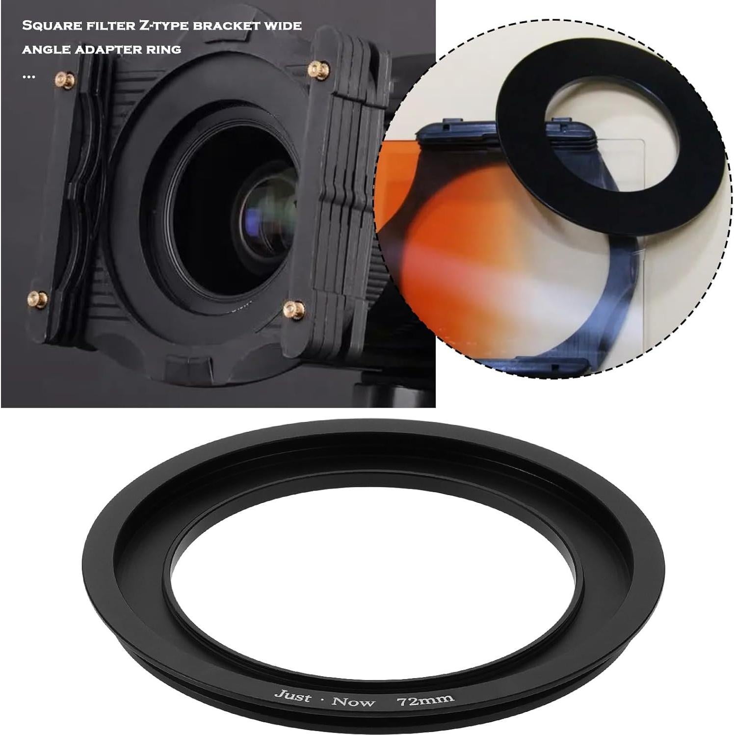 Anillo Adaptador de Filtro de Cámara Be In Your Mind 72mm a 100mm