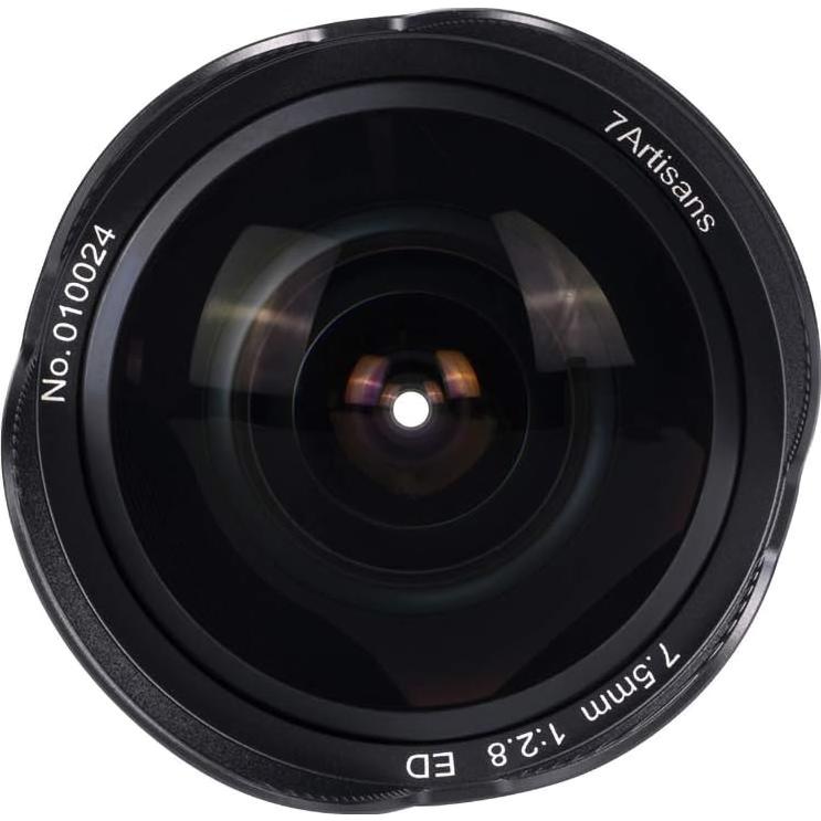 Lente Ojo de Pez 7artisans 7.5mm F2.8 II Micro 4/3