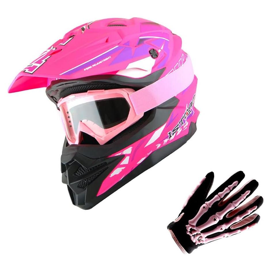 Casco 1Storm HF803 Motocross Adulto Negro Mate S