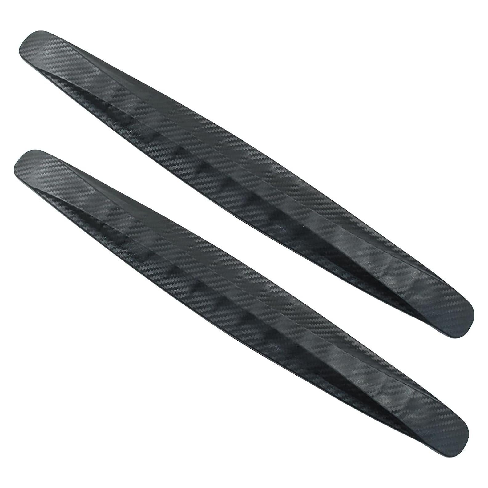 Tira de Protección de Parachoques Bonsicoky 2 Paquete Negro